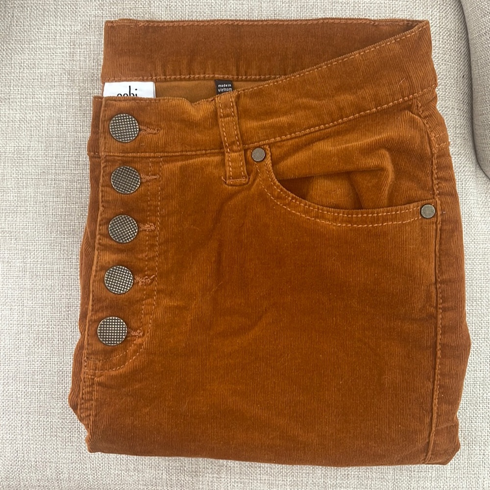 Cabi skinny corduroy jeans 💛